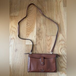 Kate Spade Tan Leather Crossbody Bag